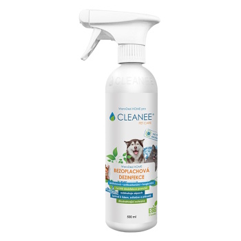 CLEANEE Pet Care bezoplachová desinfekce 500 ml (Úklid po psech a sáčky na exkrementy)