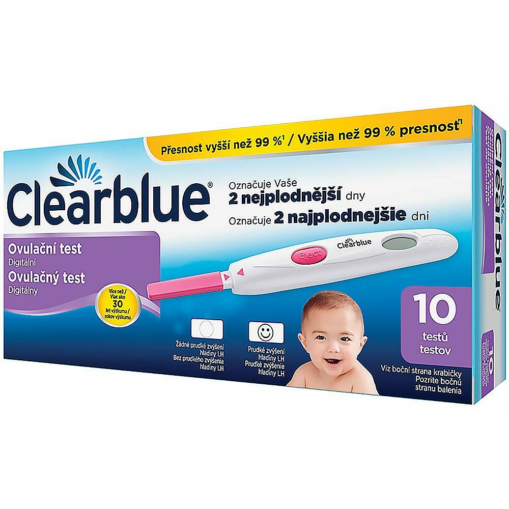 Levně Clearblue ovulační digitální test 10 kusů