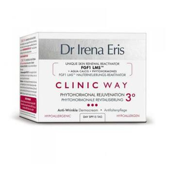 Clinic Way Dermo Krém proti vráskám 3° denní péče SPF 15