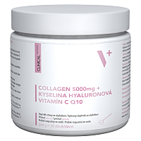 CLINICAL Collagen 5000mg + kyselina Hyaluronová + vitamín C & Q10 264 gramů