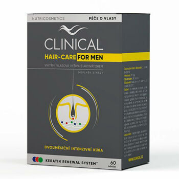 CLINICAL Hair-Care for Men 60 tobolek 2 MĚSÍČNÍ kúra