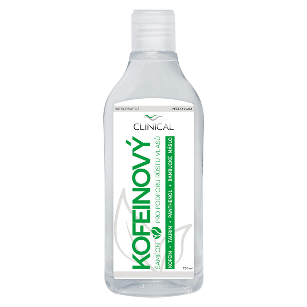 Levně CLINICAL Kofeinový šampon 250 ml