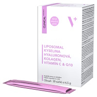CLINICAL Liposomal kyselina hyaluronová + kolagen + vitamín C 30 sáčků
