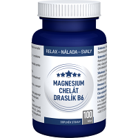CLINICAL Magnesium chelát + Draslík B6 100 tablet