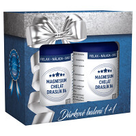 CLINICAL Magnesium chelát + Draslík B6 100 + 100 tablet Dárkové balení