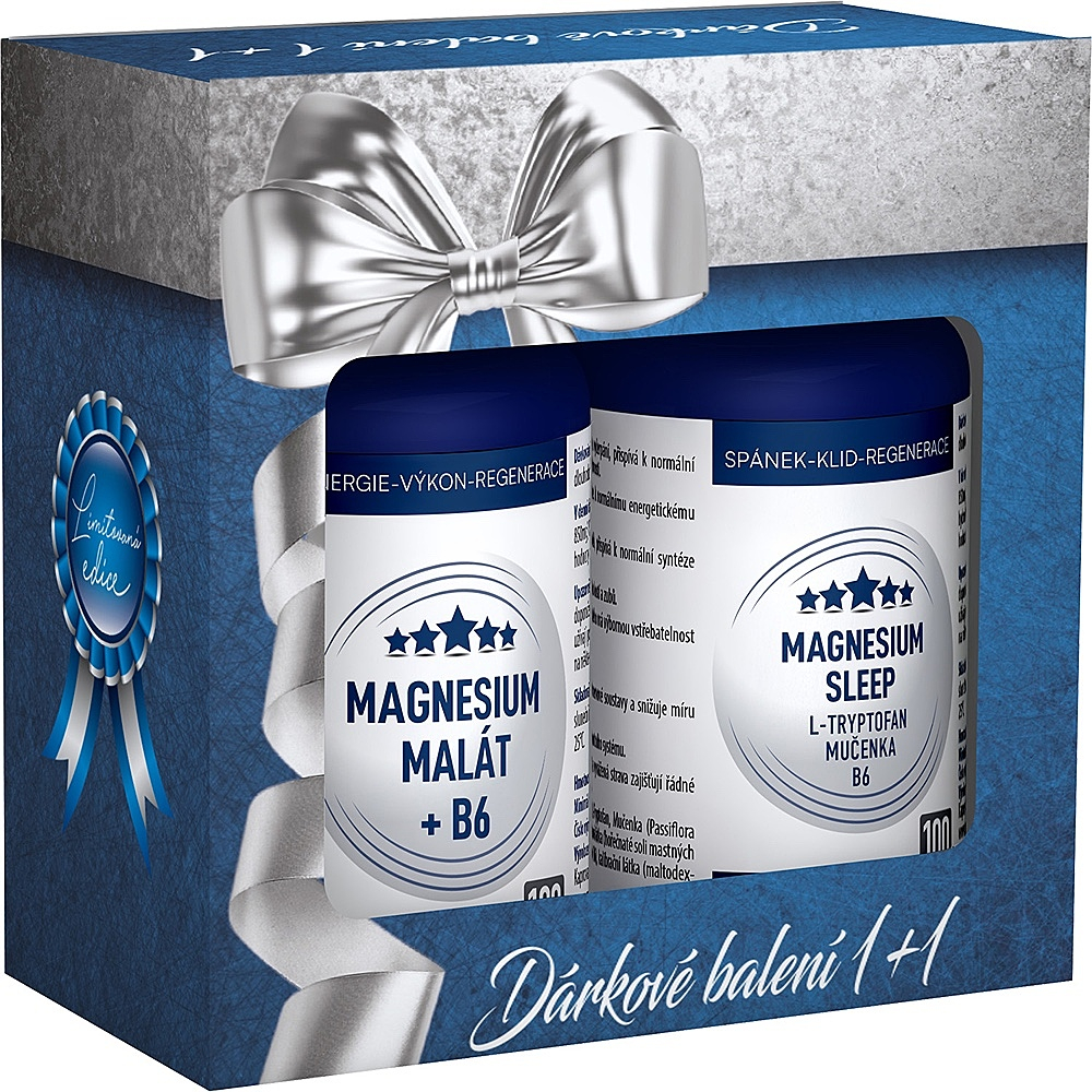 Magnesium Malát tob.100 + Magnesium Sleep tob.100 koupíte na Lekarna.cz