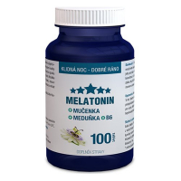 CLINICAL Melatonin Mučenka Meduňka B6 100 tablet CLINICAL Melatonin Mučenka Meduňka B6 100 tablet