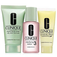 CLINIQUE 3step Skin Kit Čisticí péče pro smíšenou až mastnou pleť