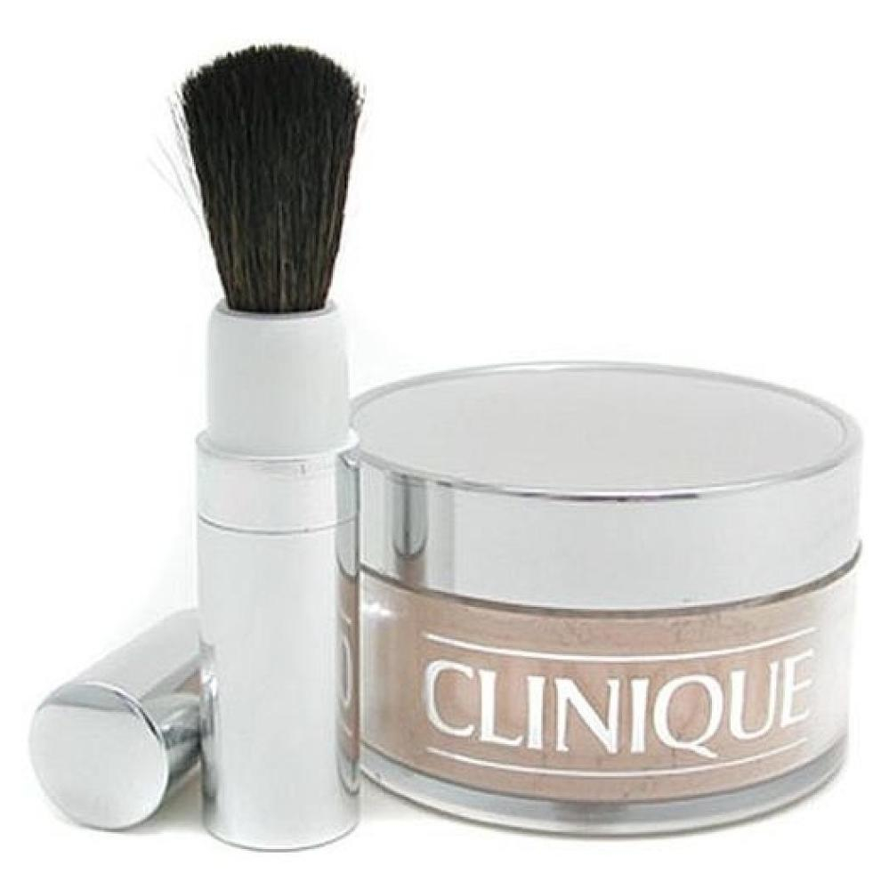 Levně CLINIQUE Blended Face Powder And Brush 02 35 g Odstín 02 Transparency