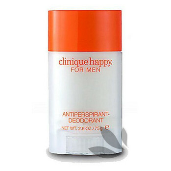 Clinique Happy For Men - tuhý deodorant 75 ml