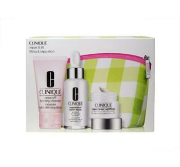 Clinique Repairwear Laser Focus 95 ml + Repairwear Laser Focus 30 ml  + Repairwear 15 ml  (Pleťová séra a emulze)