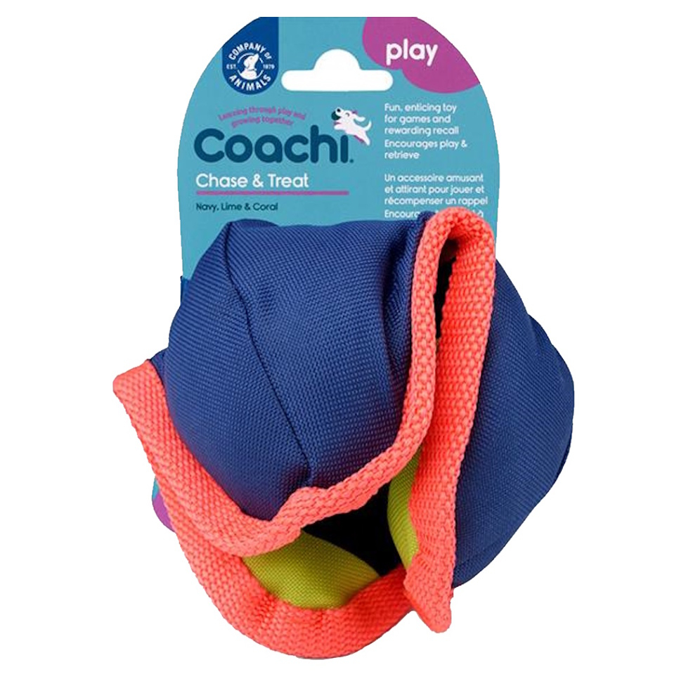 Levně COACHI Chase & Treat plnící míček pro psy 1 ks