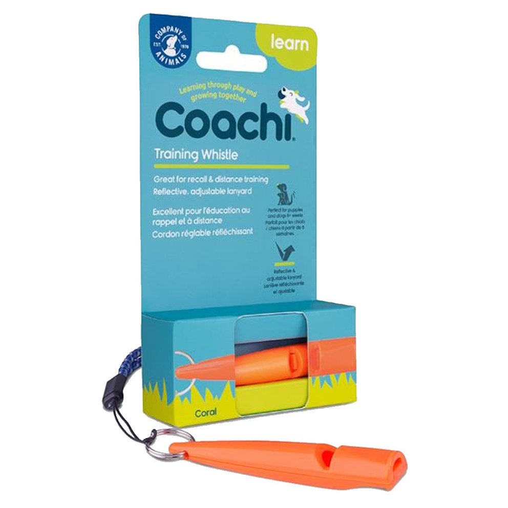 Levně COACHI Training Whistle tréninková píšťálka oranžová 1 ks