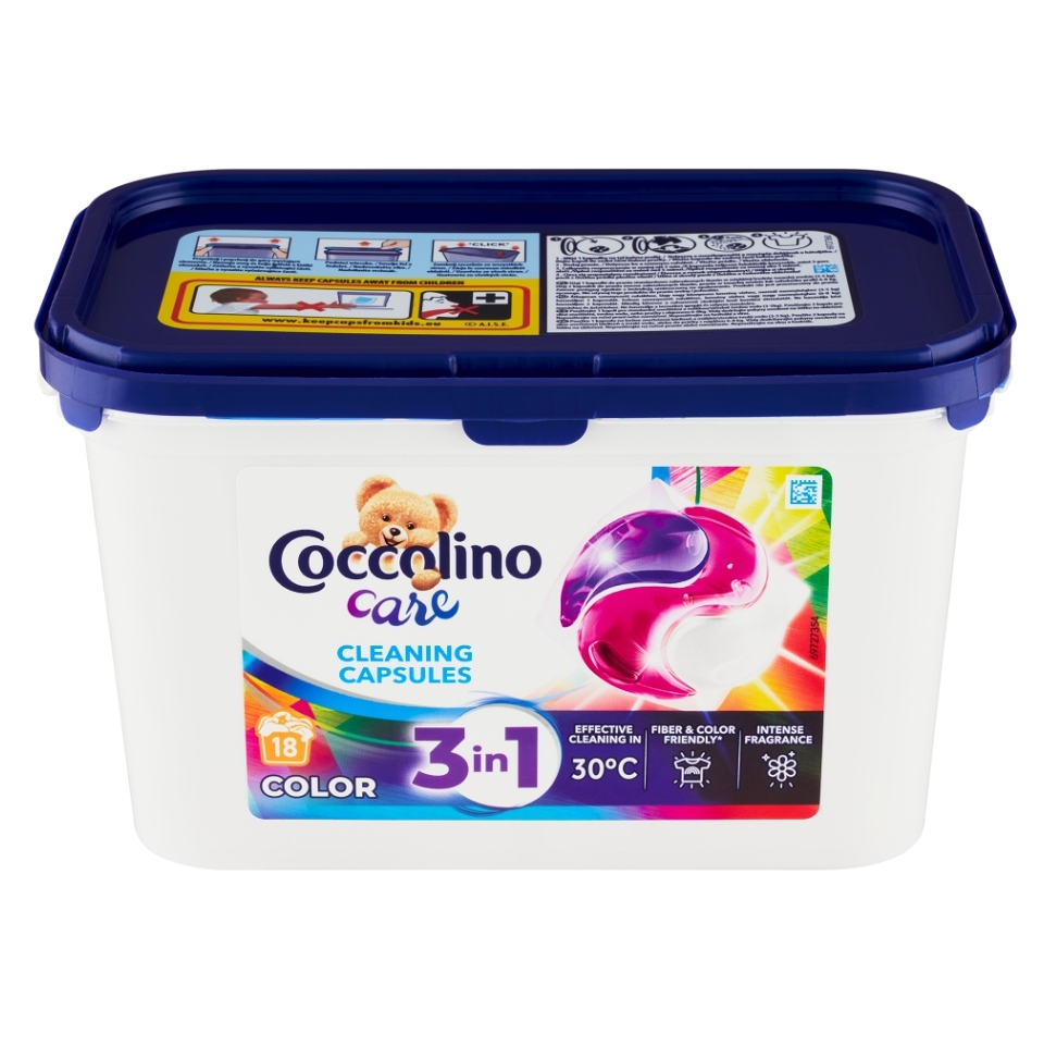 E-shop COCCOLINO Care Kapsle na praní Color 18 kusů