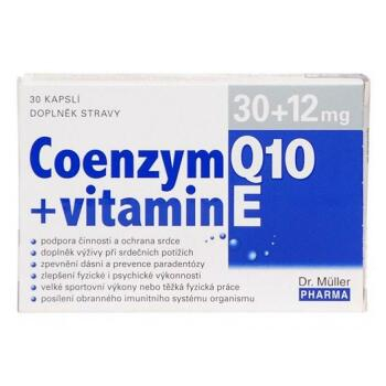 COENZYM Q10 30mg + vitamin E 12mg 30 kapslí