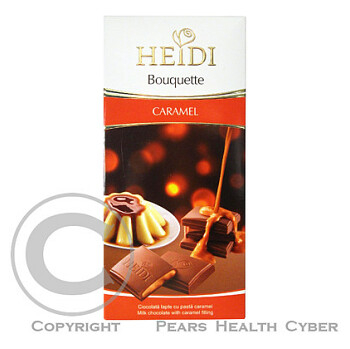 Čokoláda HEIDI Bouqette Caramel 100g (Čokolády)