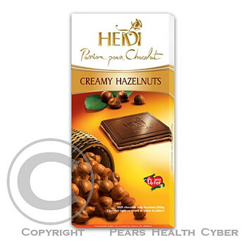 Čokoláda HEIDI Creamy Hazelnuts 100g