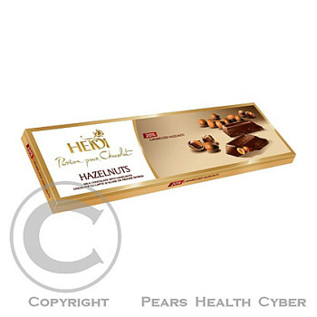 Čokoláda HEIDI Milk chocolate+caram.Hazelnuts 250 g