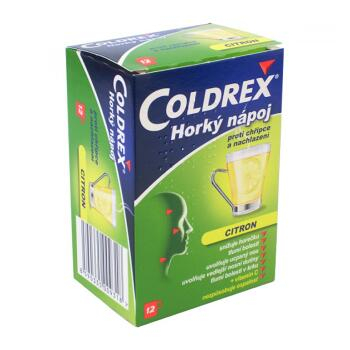 COLDREX Horký nápoj citron prášek pro roztok 12 sáčků