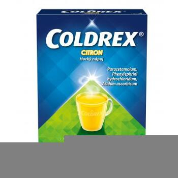 COLDREX Horký nápoj citron prášek pro roztok 5 sáčků