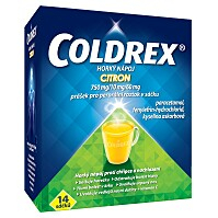 COLDREX Horký nápoj citron med prášek pro perorální roztok 10 sáčků