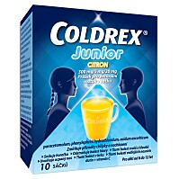 COLDREX Junior citron 10 sáčků