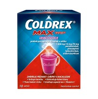 COLDREX MAX Grip lesní ovoce prášek pro perorální roztok 10 sáčků