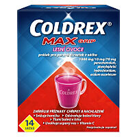 COLDREX MAX Grip Lesní ovoce prášek pro perorální roztok 14 sáčků