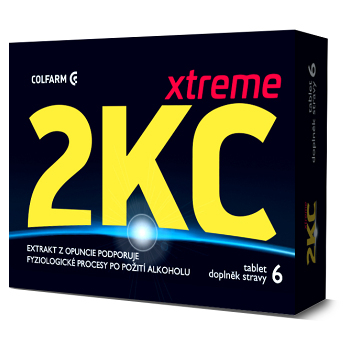 COLFARM 2KC xtreme 6 tablet (Na podporu trávení a vylučování) - Vícesložkové