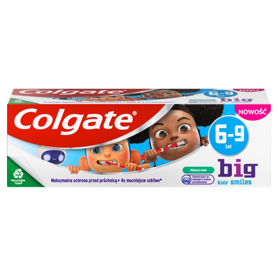 E-shop COLGATE Dětská zubní pasta Kids Big Smiles pro děti ve věku 6-9 let 50 ml