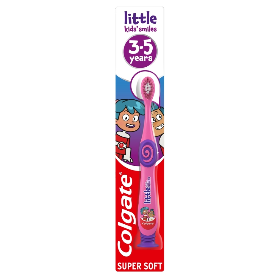 E-shop COLGATE Dětský zubní kartáček Little Kids Smiles pro děti ve věku 3-5 let 1ks
