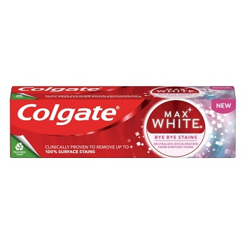 COLGATE Max White Bye Bye Stains Bělicí zubní pasta 75 ml