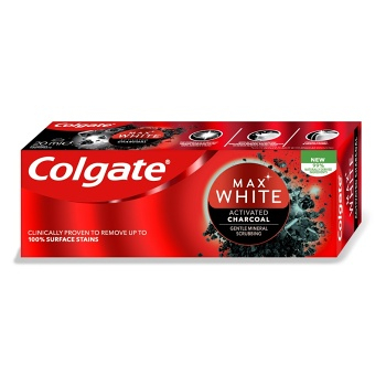 COLGATE Max White Charcoal Zubní pasta 20 ml (Bělicí zubní pasty) - Bělící
