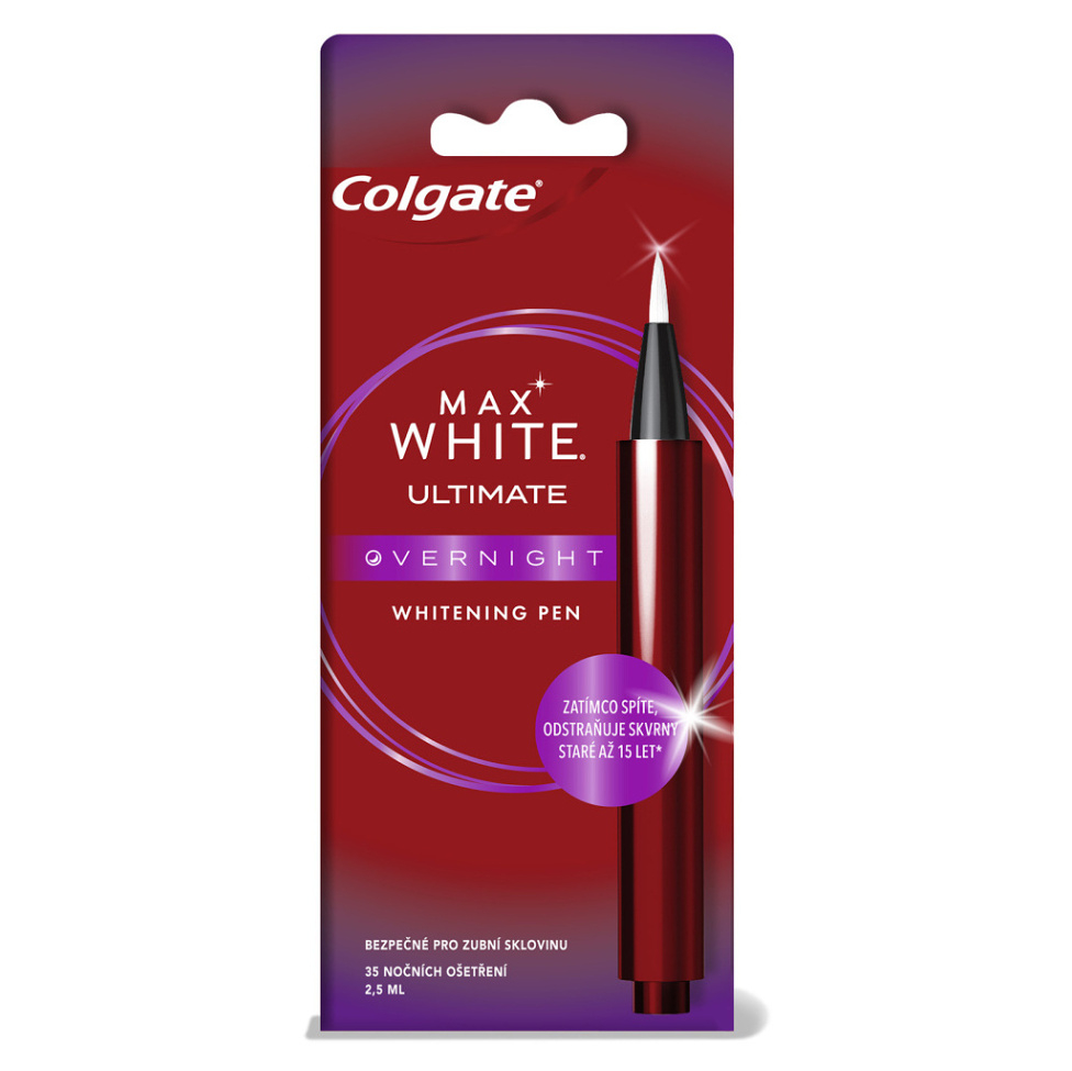 E-shop COLGATE Max White Overnight bělicí pero 2,5 ml