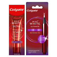 COLGATE Max White set - Ultra Complete zubní pasta 50 ml + Max White Overnight bělicí pero 2.5 ml