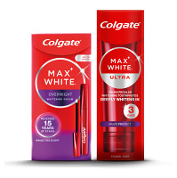 COLGATE Max White Bělicí zubní pasta 50 ml + bělicí pero 2,5 ml