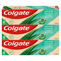 COLGATE Natural Extracts Aloe Vera zubní pasta 3 x 75ml