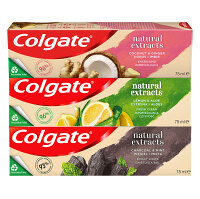 COLGATE Naturals Zubní pasta Mix 3 x 75 ml