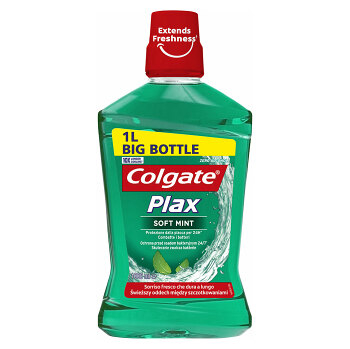 COLGATE Plax Ústní voda bez alkoholu Soft Mint 1000 ml