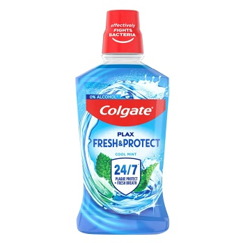 COLGATE Plax Ústní voda bez alkoholu Cool Mint 500 ml (Ústní vody) - Osvěžující dech
