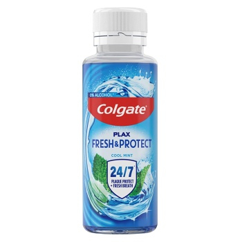 COLGATE Plax Ústní voda Cool Mint 100 ml (Ústní vody) - Čistící, Ochranný, Osvěžující dech