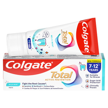 COLGATE Total Junior Zubní pasta pro děti ve věku 7 - 12 let 50 ml (Zubní pasty pro děti)