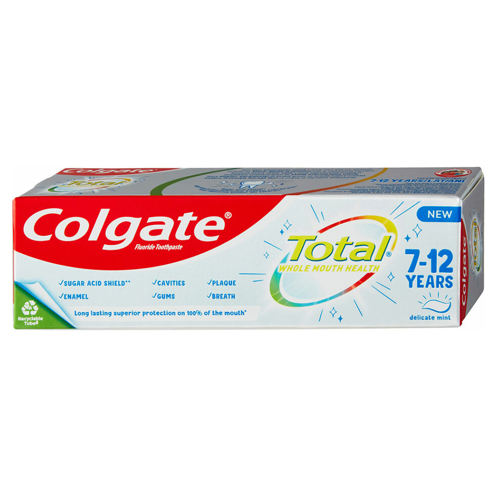 E-shop COLGATE Total Junior Zubní pasta pro děti ve věku 7 - 12 let 50 ml