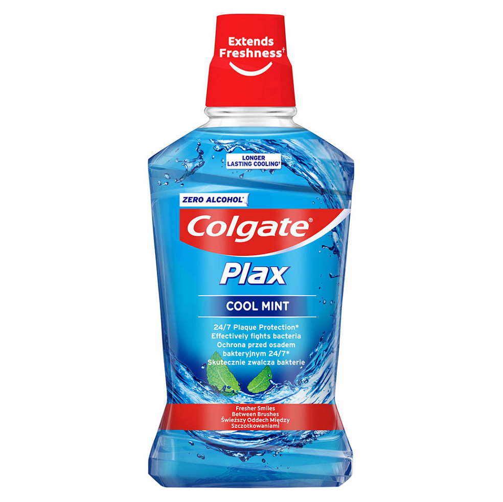 E-shop COLGATE Plax Ústní voda bez alkoholu Cool Mint 500 ml