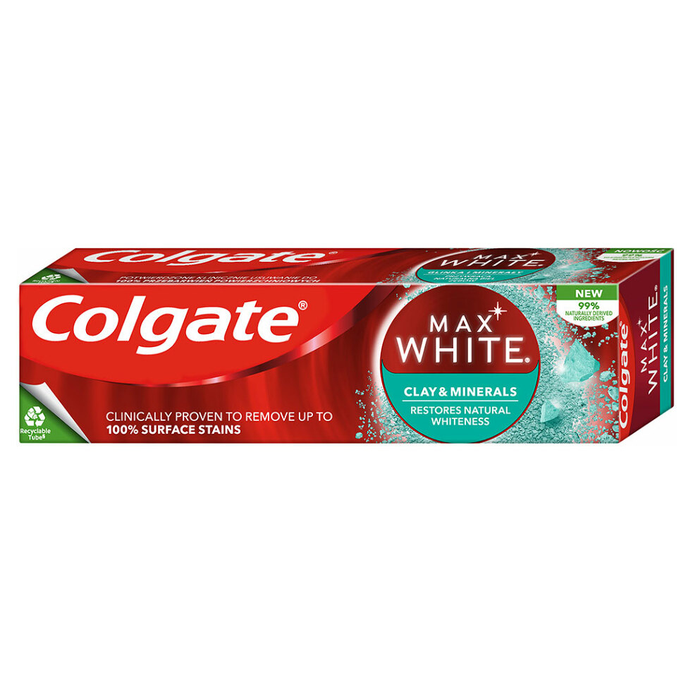 Levně COLGATE Zubní pasta Max White Clay&Minerals 75 ml