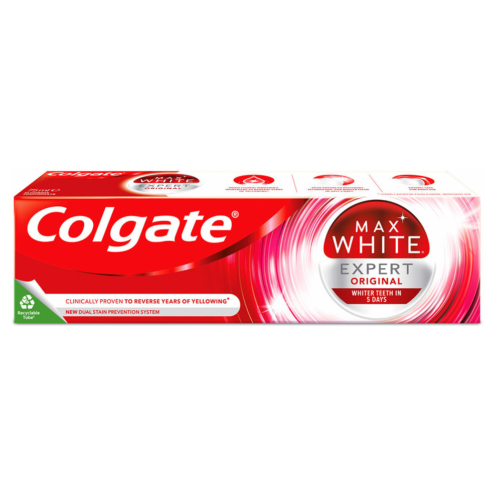 Levně COLGATE Zubní pasta Max White Expert White Cool Mint 75 ml