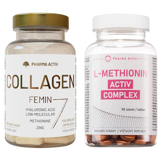 PHARMA ACTIV Collagen femin 90 tobolek + L-methionin activ complex 90 tablet