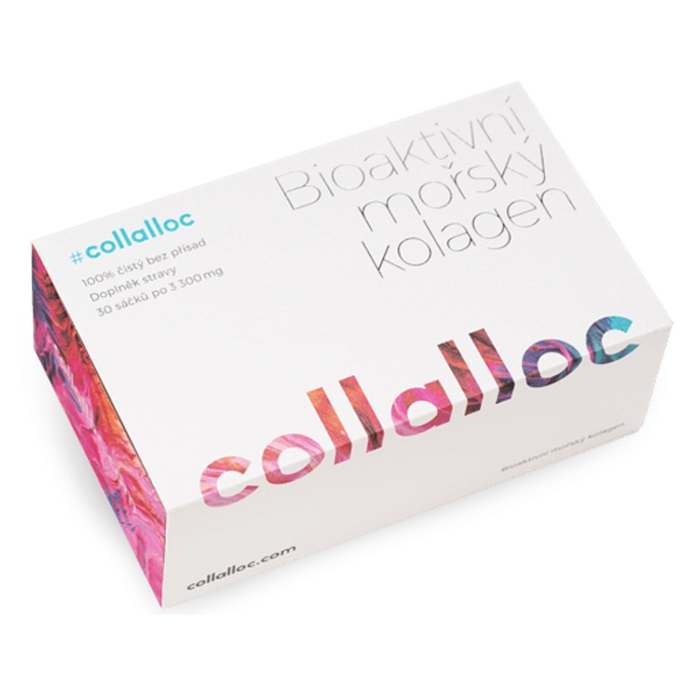 E-shop COLLALLOC 100% bioaktivní mořský kolagen 3,3 g x 30 dávek