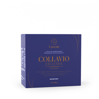 LUVENÉ COLLAVIO Kolagen drink černý rybíz 30 sáčků (Vitamíny na pleť) - Vícesložkové