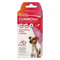 BEAPHAR Combotec 67/60,3 mg Spot-on pro malé psy 0,67 ml 1 pipeta